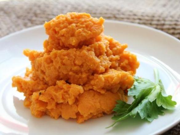 Mrkvovo-bramborová kaše