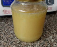 zázvorovo - citronový sirup