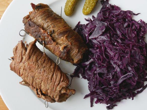 červené  zelí na  německý způsob