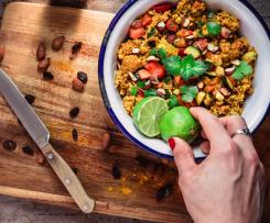 Večírkový kuskus s rajčaty