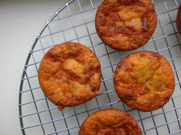 Řecké sýrové muffinky