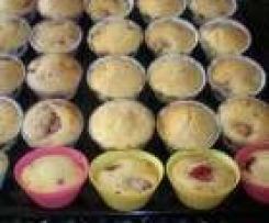 Tvarohovo-malinové muffiny