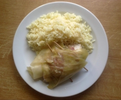 Kuřecí prsa se zelným listem