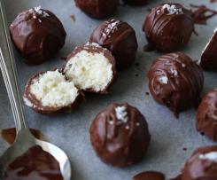 Kokosové kuličky v čokoládě