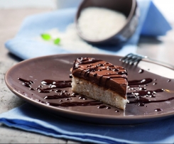 Kokosové řezy s nugátovou náplní