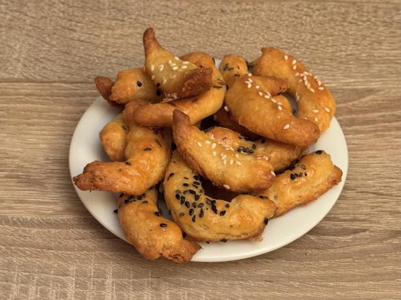 Slané sýrové pečivo