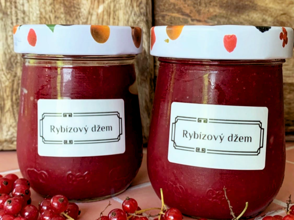 Rybízový džem - z německého receptu