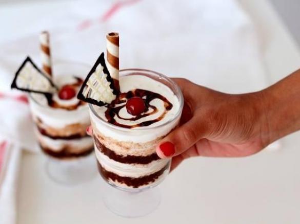 Míša dezert ve skleničce