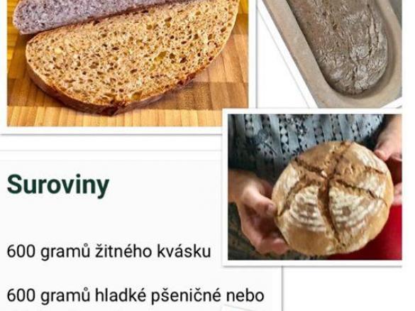 Kefirový kváskový chleba