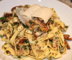 Tagliatelle s hříbky