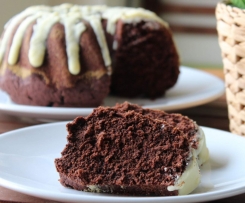 Čoko bábovka s červeným vínem