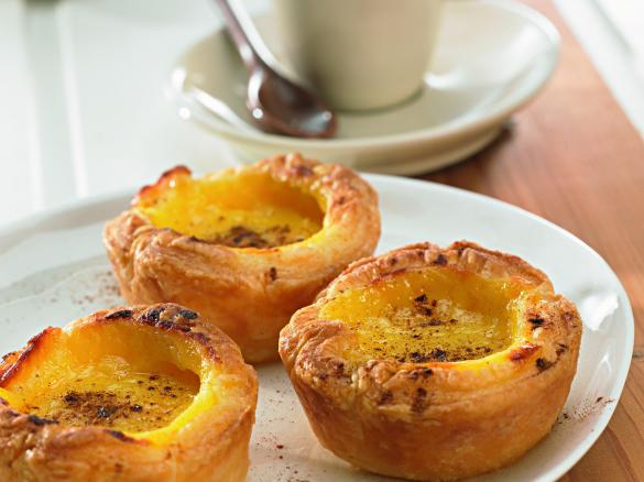 Portugalské smetanové tarteletky
