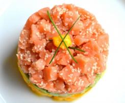 Tatarák z lososa