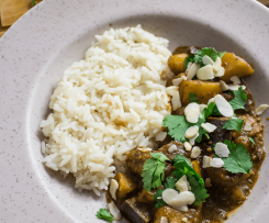 Houbové rizoto s bylinkovou rýží