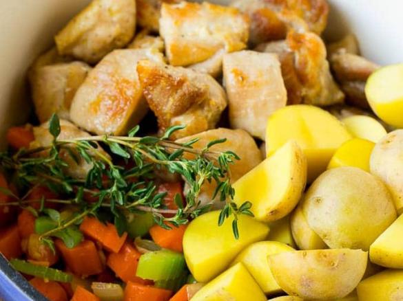  Kuřecí se zeleninou