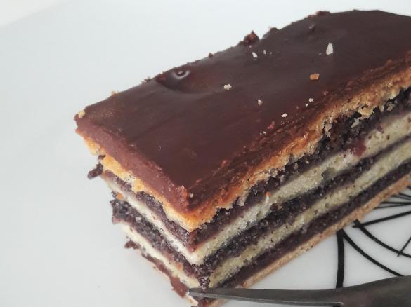 Makové medové řezy