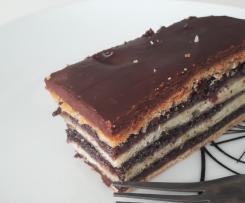 Makové medové řezy