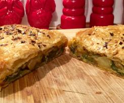 Zeleninový štrůdl