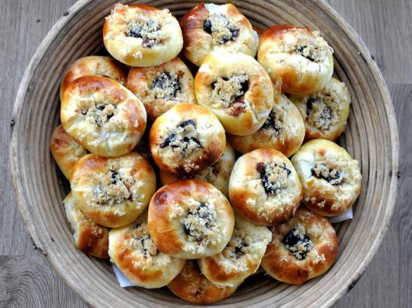 Křehké koláčky bez kynutí