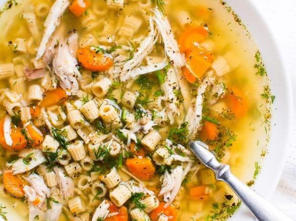 Zeleninová polévka s masem