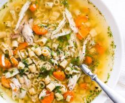 Zeleninová polévka s masem