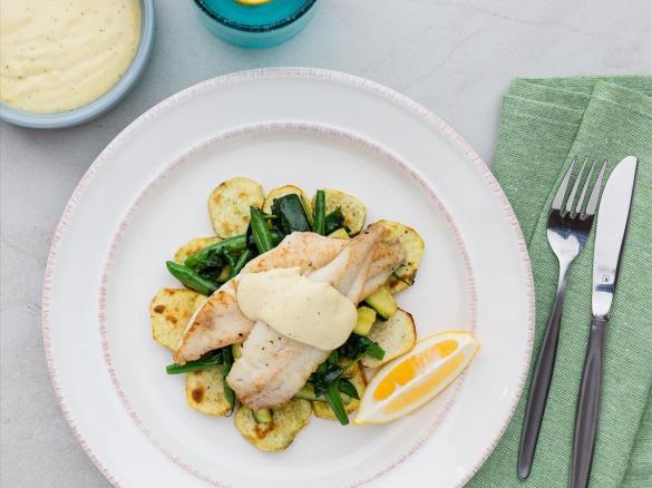 Pstruzi v holandské omáčce