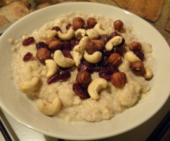 Krupicová kaše - veganská vhodná i pro diabetiky