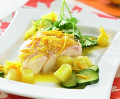 Filety z tresky s citrusovým máslem