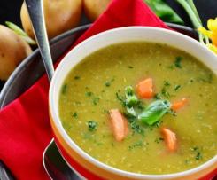 Zeleninová polévka s pohankou