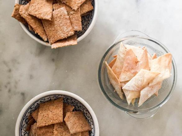 Keksy se lněným semínkem