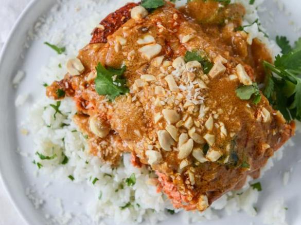 Kuře s omáčkou San Fernando