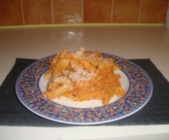 Vegetariánská boloňská omáčka