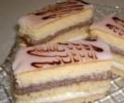 Řezy s Olé krémem a citrónovou polevou