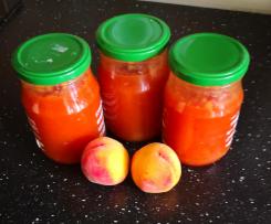 Broskvovo - jahodový džem