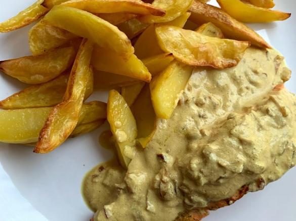 Losos s citrónovou omáčkou