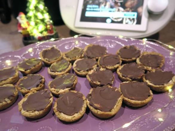 Fit ořechové košíčky