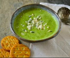Brokolicová polévka s nivou