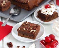 Jemné řezy s višněmi a čokoládou