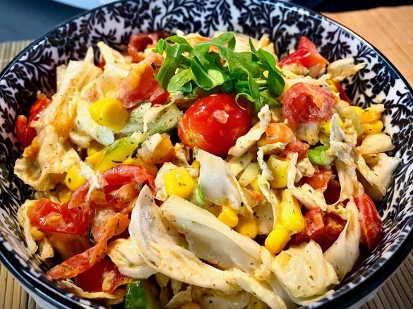 Výborný rychlý zeleninový salát