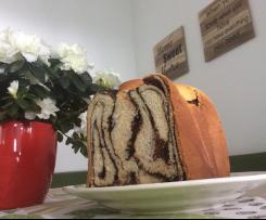 Závin s kakaem - těsto bez vajíčka